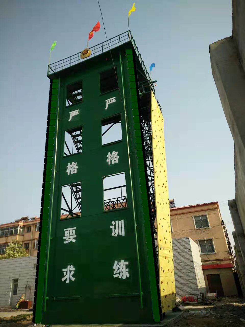 消防训练塔的设计及安装